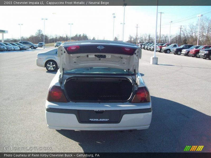 Cappuccino Frost Metallic / Neutral Beige 2003 Chevrolet Impala LS