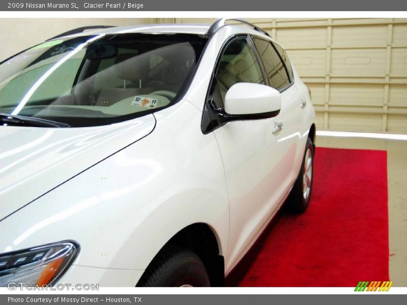 Glacier Pearl / Beige 2009 Nissan Murano SL