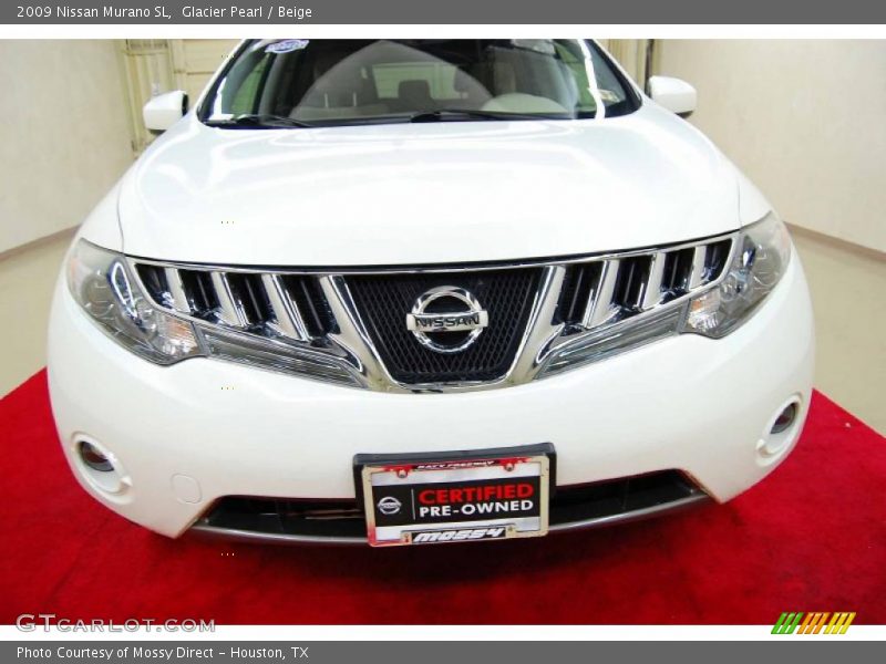 Glacier Pearl / Beige 2009 Nissan Murano SL