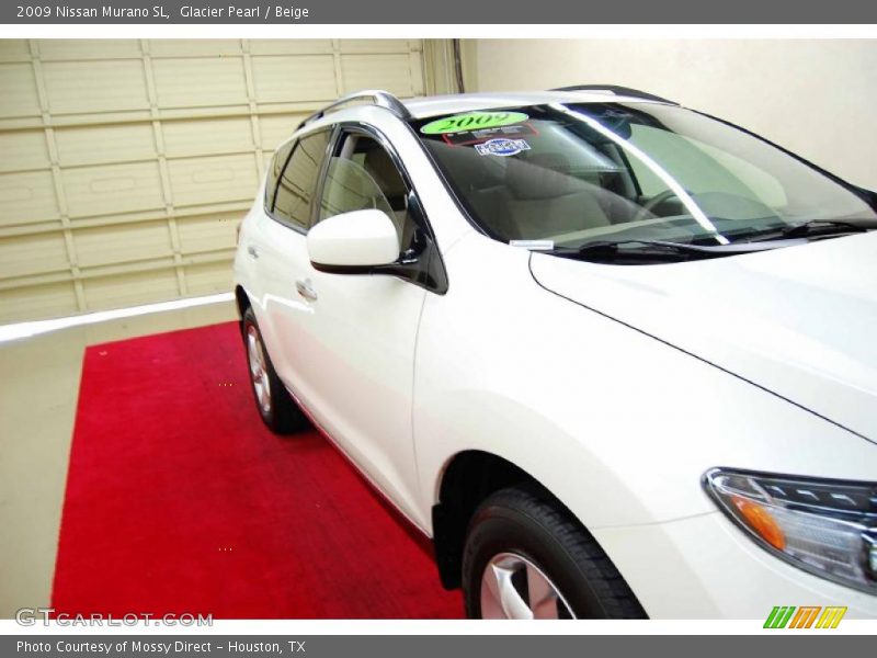 Glacier Pearl / Beige 2009 Nissan Murano SL