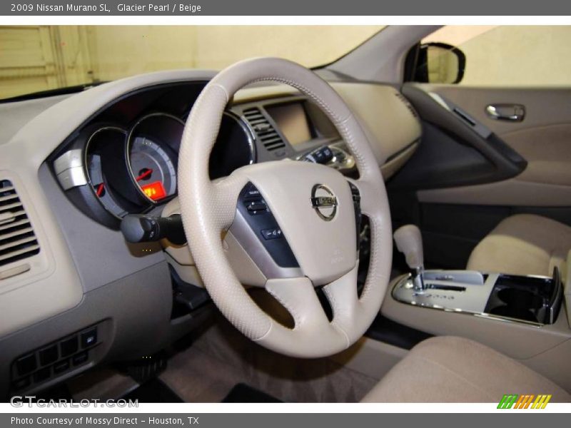 Glacier Pearl / Beige 2009 Nissan Murano SL