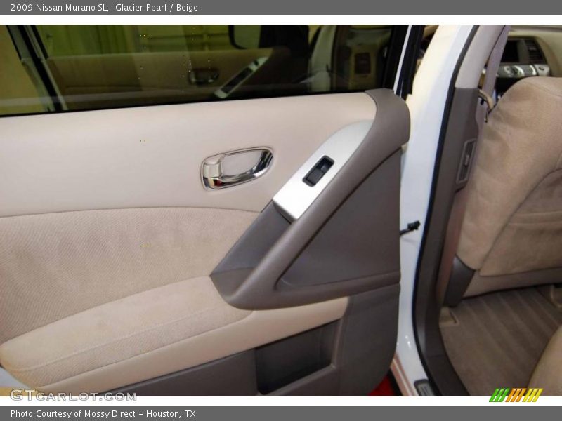 Glacier Pearl / Beige 2009 Nissan Murano SL