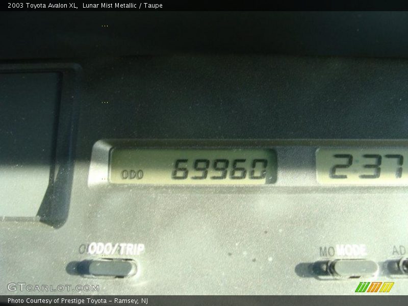 Lunar Mist Metallic / Taupe 2003 Toyota Avalon XL