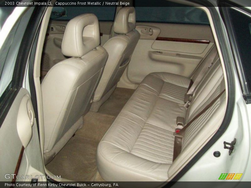 Cappuccino Frost Metallic / Neutral Beige 2003 Chevrolet Impala LS