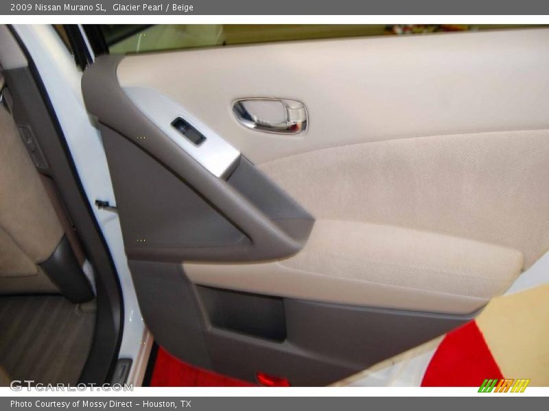 Glacier Pearl / Beige 2009 Nissan Murano SL