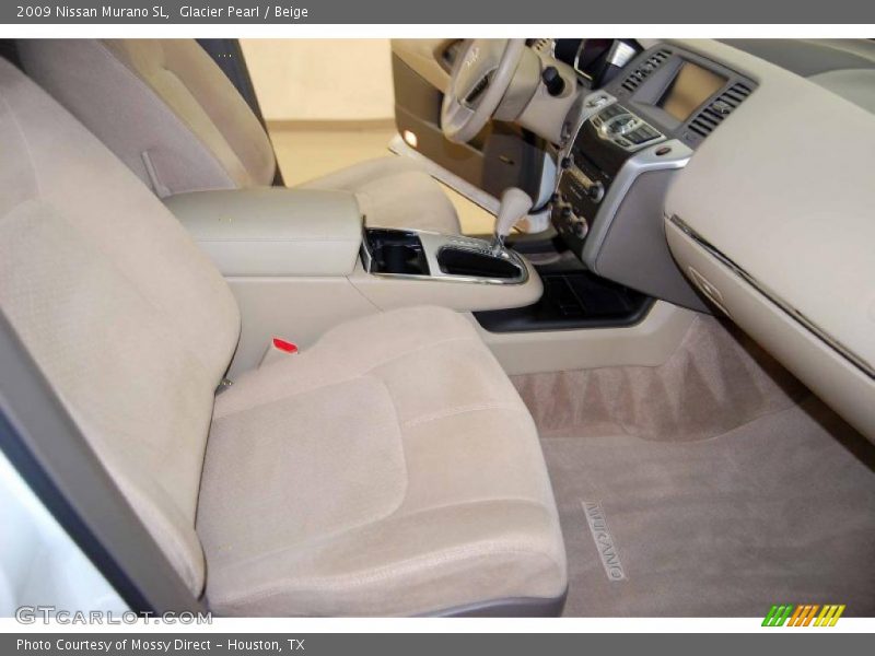 Glacier Pearl / Beige 2009 Nissan Murano SL