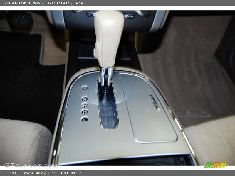 Glacier Pearl / Beige 2009 Nissan Murano SL