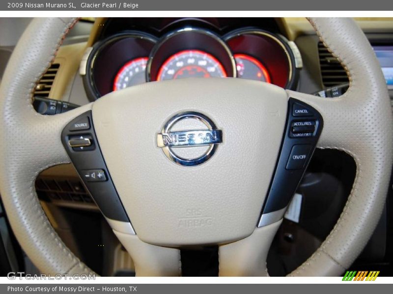 Glacier Pearl / Beige 2009 Nissan Murano SL