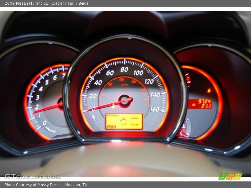 Glacier Pearl / Beige 2009 Nissan Murano SL