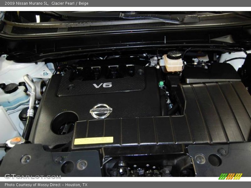 Glacier Pearl / Beige 2009 Nissan Murano SL