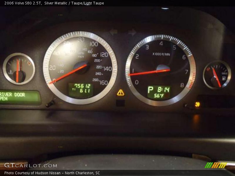 Silver Metallic / Taupe/Light Taupe 2006 Volvo S80 2.5T
