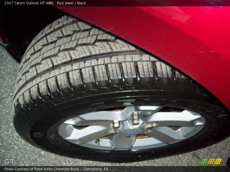 Red Jewel / Black 2007 Saturn Outlook XR AWD