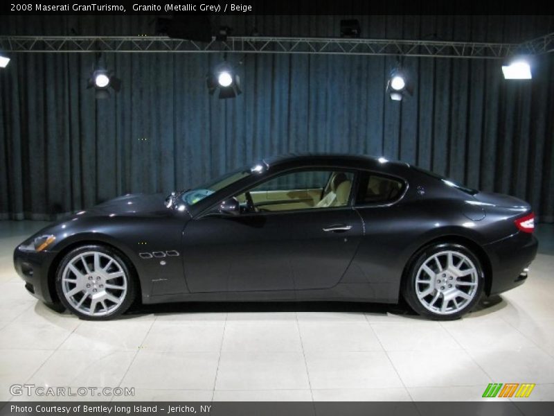 Granito (Metallic Grey) / Beige 2008 Maserati GranTurismo