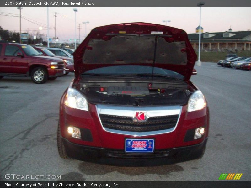 Red Jewel / Black 2007 Saturn Outlook XR AWD