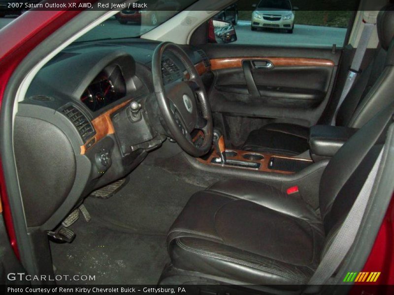 Red Jewel / Black 2007 Saturn Outlook XR AWD