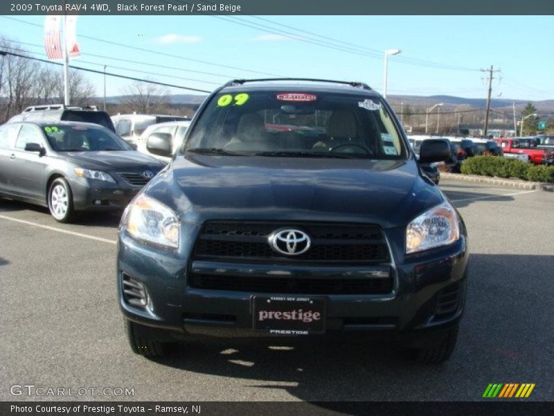 Black Forest Pearl / Sand Beige 2009 Toyota RAV4 4WD