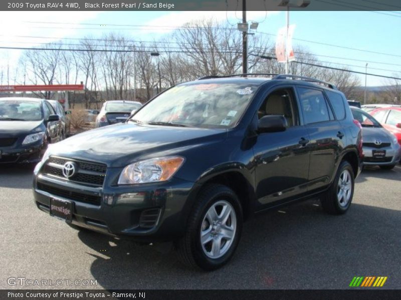 Black Forest Pearl / Sand Beige 2009 Toyota RAV4 4WD