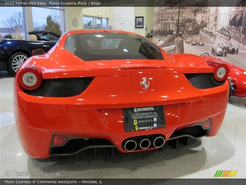  2010 458 Italia Rosso Scuderia (Red)