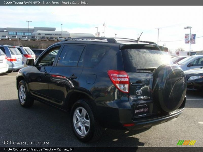 Black Forest Pearl / Sand Beige 2009 Toyota RAV4 4WD