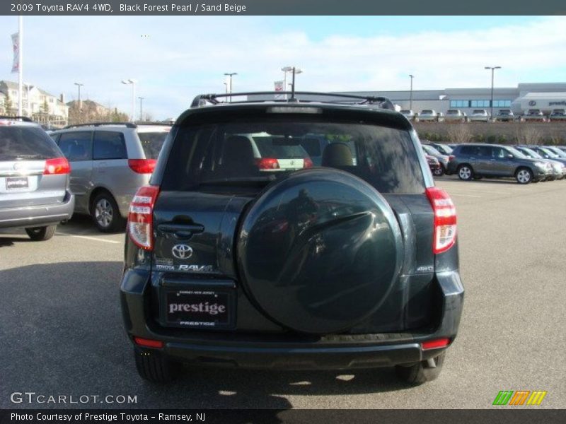 Black Forest Pearl / Sand Beige 2009 Toyota RAV4 4WD