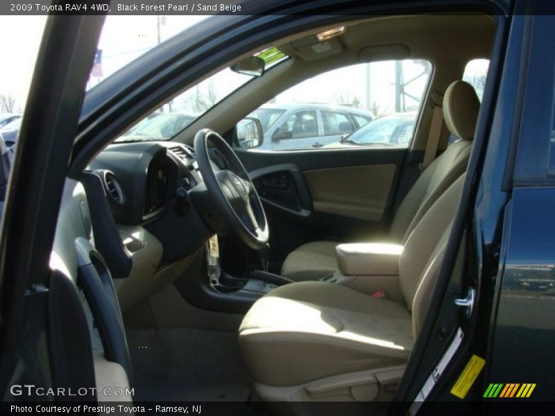 Black Forest Pearl / Sand Beige 2009 Toyota RAV4 4WD