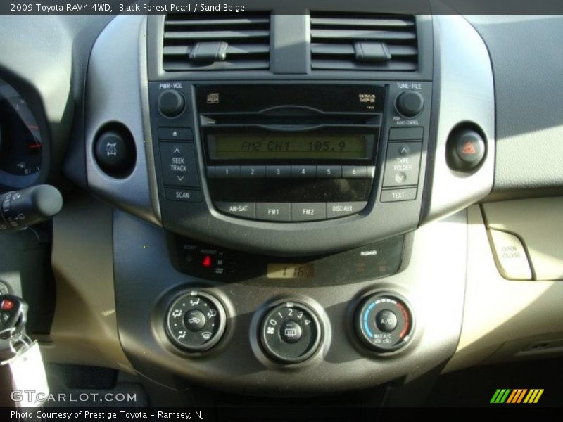 Black Forest Pearl / Sand Beige 2009 Toyota RAV4 4WD