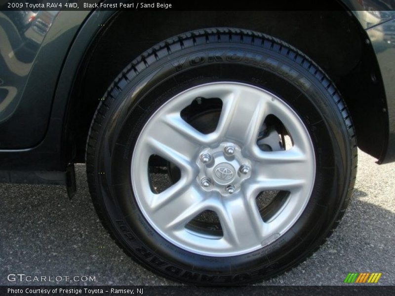 Black Forest Pearl / Sand Beige 2009 Toyota RAV4 4WD