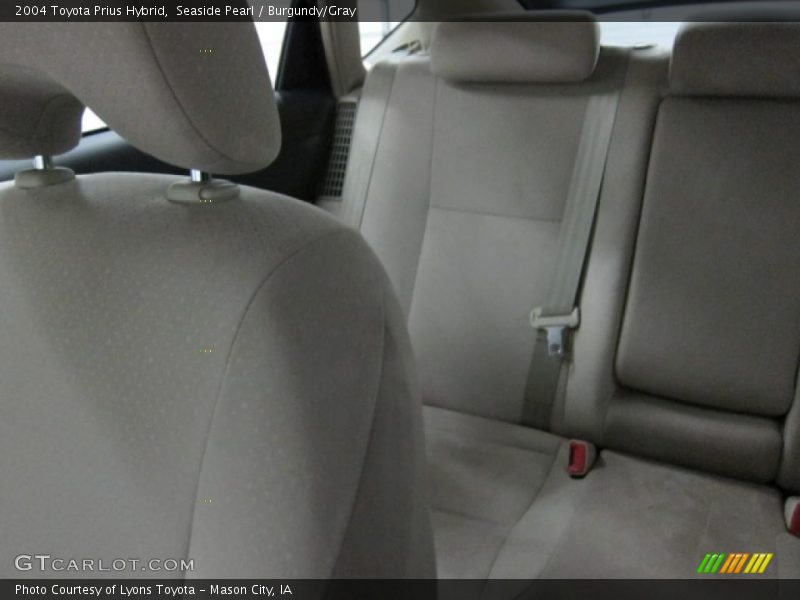 Seaside Pearl / Burgundy/Gray 2004 Toyota Prius Hybrid