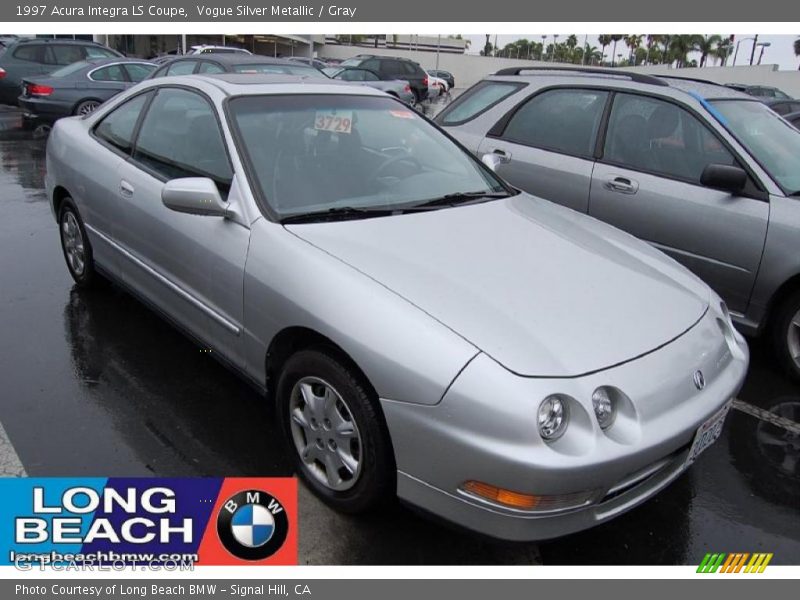 Vogue Silver Metallic / Gray 1997 Acura Integra LS Coupe