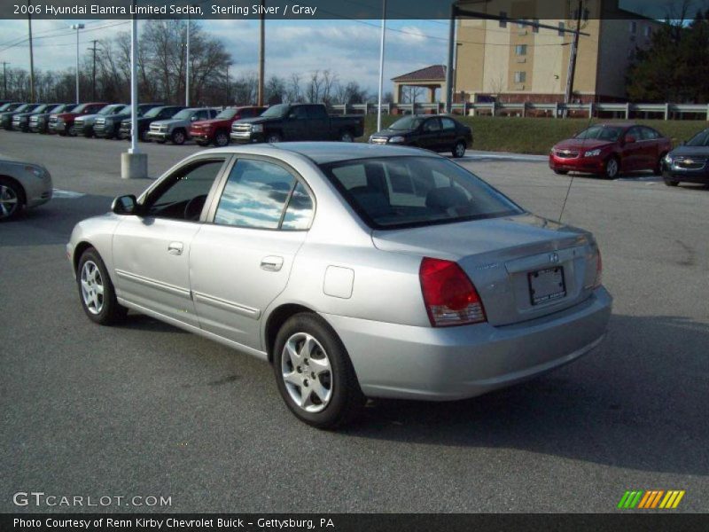 Sterling Silver / Gray 2006 Hyundai Elantra Limited Sedan