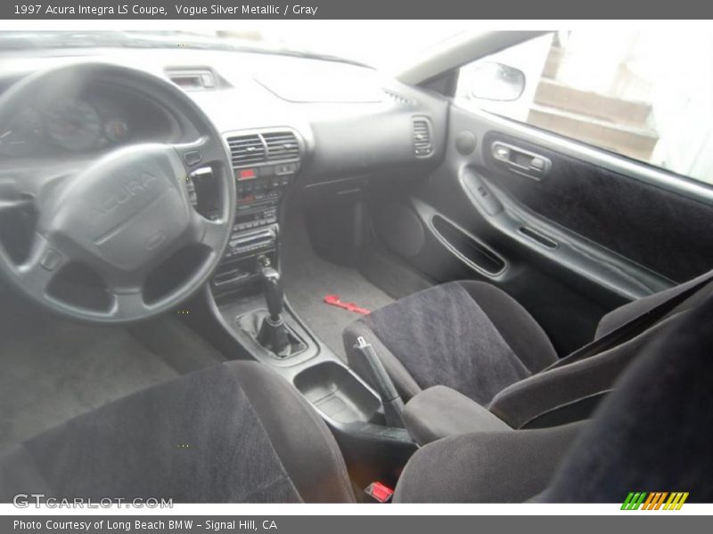 Vogue Silver Metallic / Gray 1997 Acura Integra LS Coupe