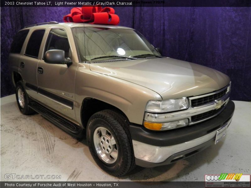 Light Pewter Metallic / Gray/Dark Charcoal 2003 Chevrolet Tahoe LT