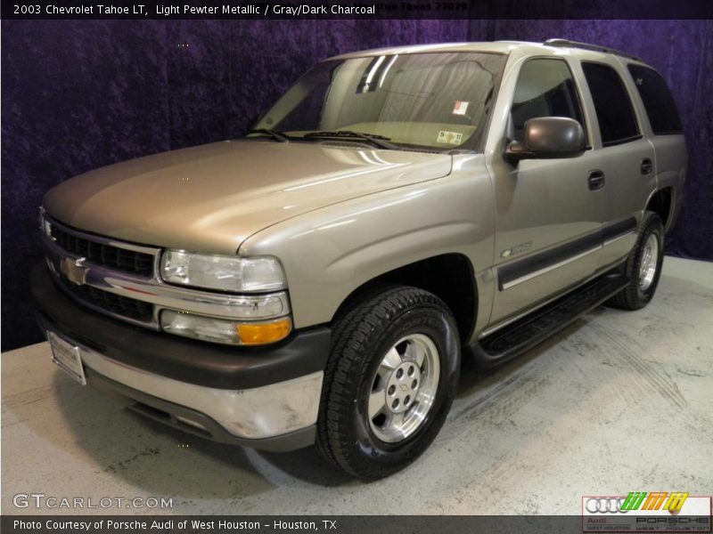 Light Pewter Metallic / Gray/Dark Charcoal 2003 Chevrolet Tahoe LT