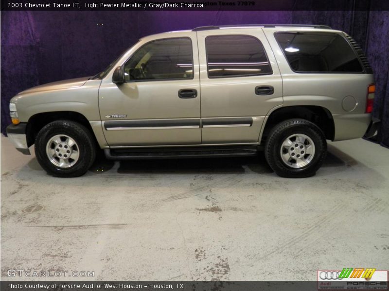 Light Pewter Metallic / Gray/Dark Charcoal 2003 Chevrolet Tahoe LT