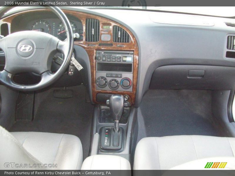 Sterling Silver / Gray 2006 Hyundai Elantra Limited Sedan