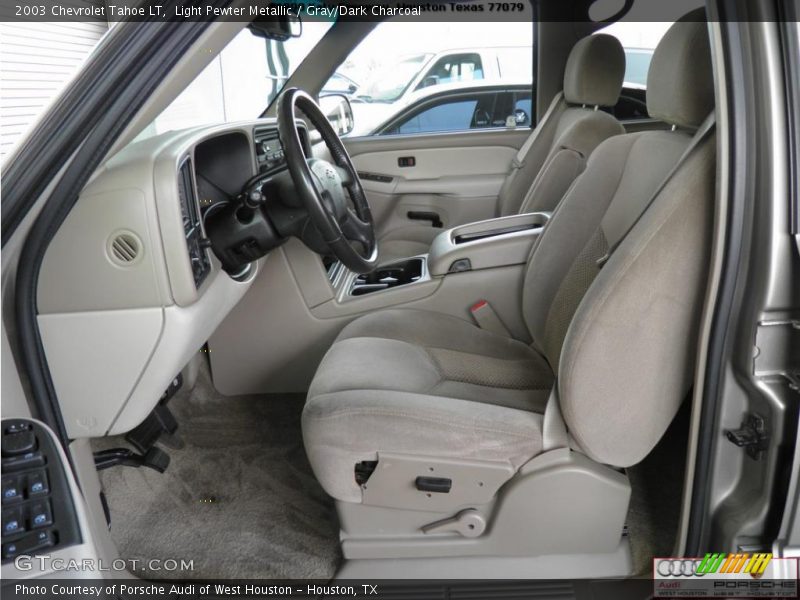 Light Pewter Metallic / Gray/Dark Charcoal 2003 Chevrolet Tahoe LT