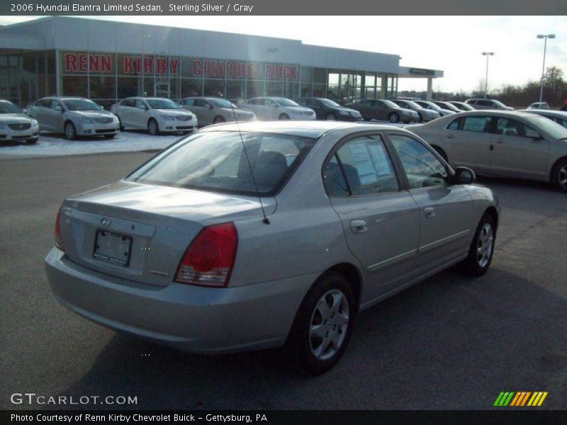 Sterling Silver / Gray 2006 Hyundai Elantra Limited Sedan