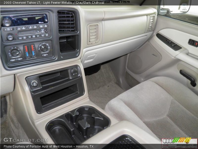 Light Pewter Metallic / Gray/Dark Charcoal 2003 Chevrolet Tahoe LT