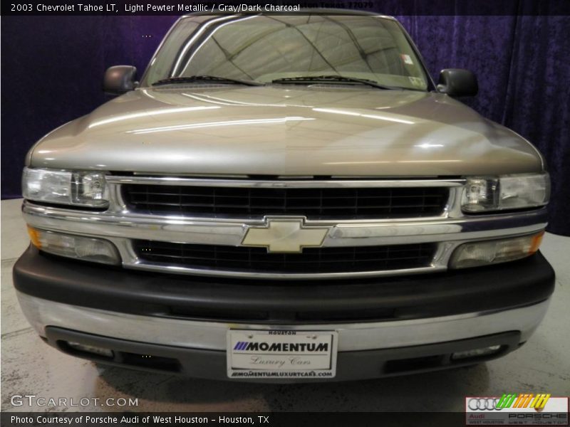 Light Pewter Metallic / Gray/Dark Charcoal 2003 Chevrolet Tahoe LT