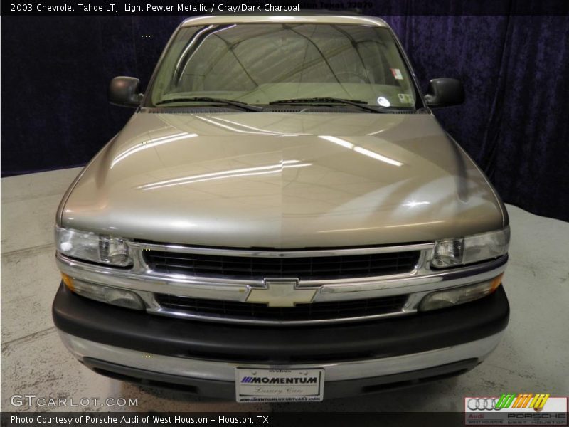 Light Pewter Metallic / Gray/Dark Charcoal 2003 Chevrolet Tahoe LT
