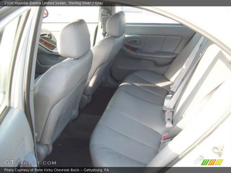 Sterling Silver / Gray 2006 Hyundai Elantra Limited Sedan