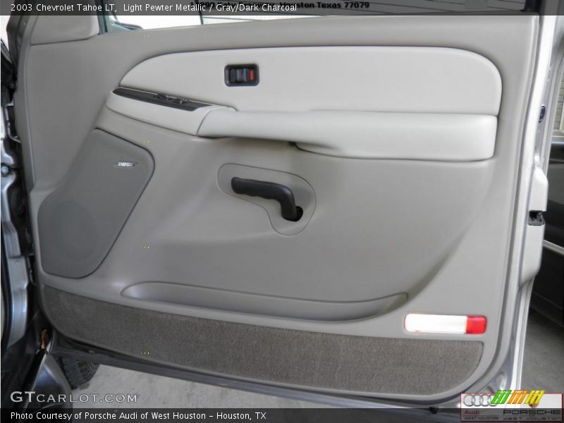Light Pewter Metallic / Gray/Dark Charcoal 2003 Chevrolet Tahoe LT