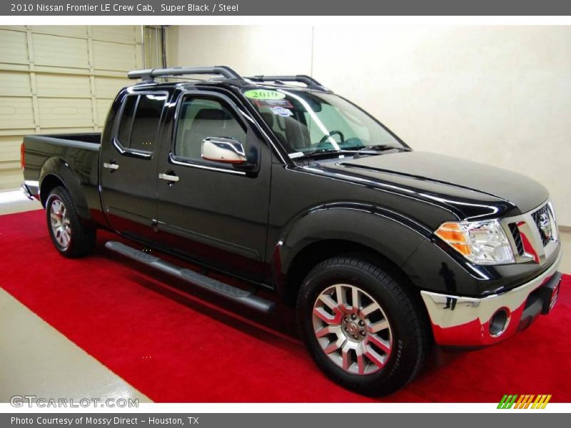 Super Black / Steel 2010 Nissan Frontier LE Crew Cab