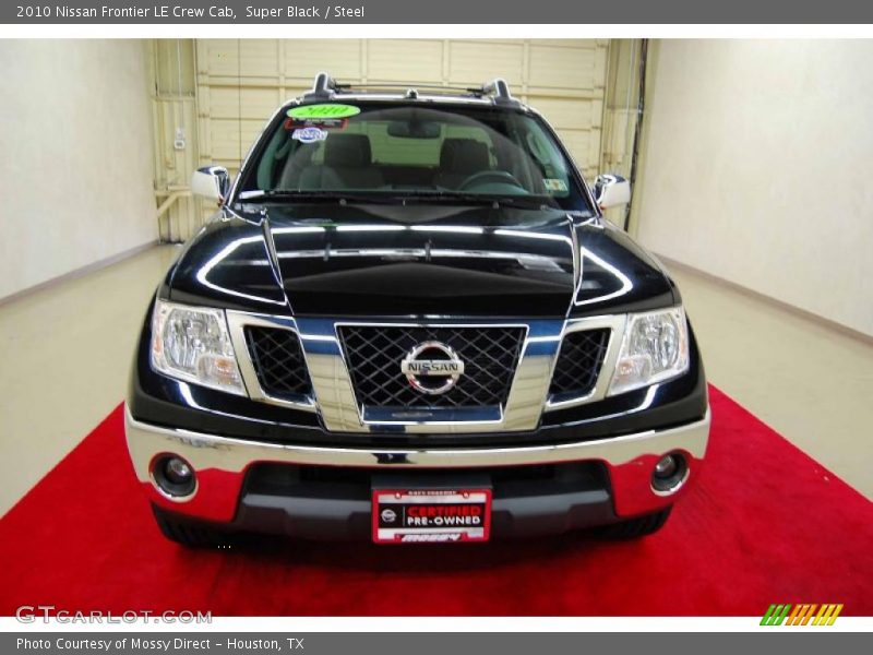 Super Black / Steel 2010 Nissan Frontier LE Crew Cab