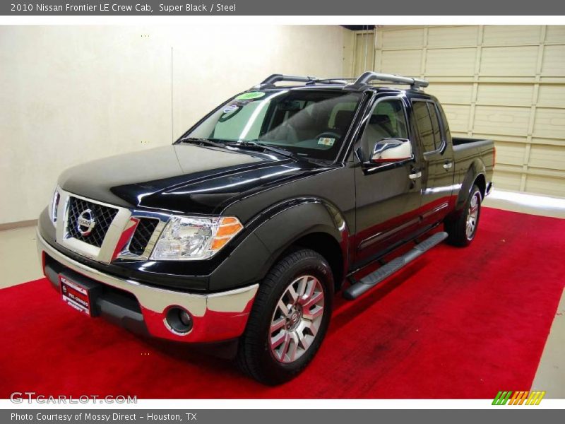 Super Black / Steel 2010 Nissan Frontier LE Crew Cab