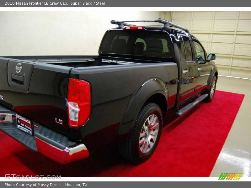 Super Black / Steel 2010 Nissan Frontier LE Crew Cab