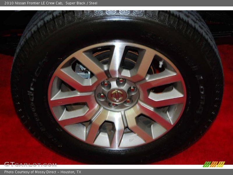 Super Black / Steel 2010 Nissan Frontier LE Crew Cab