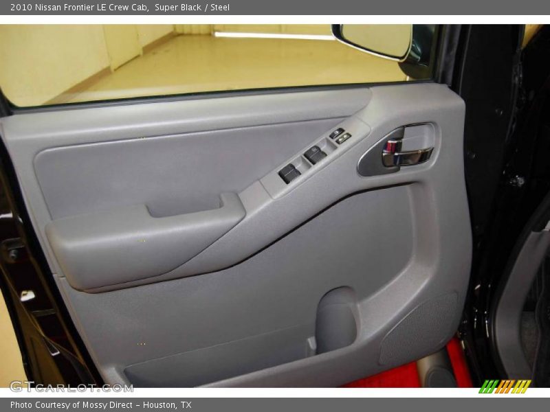 Super Black / Steel 2010 Nissan Frontier LE Crew Cab