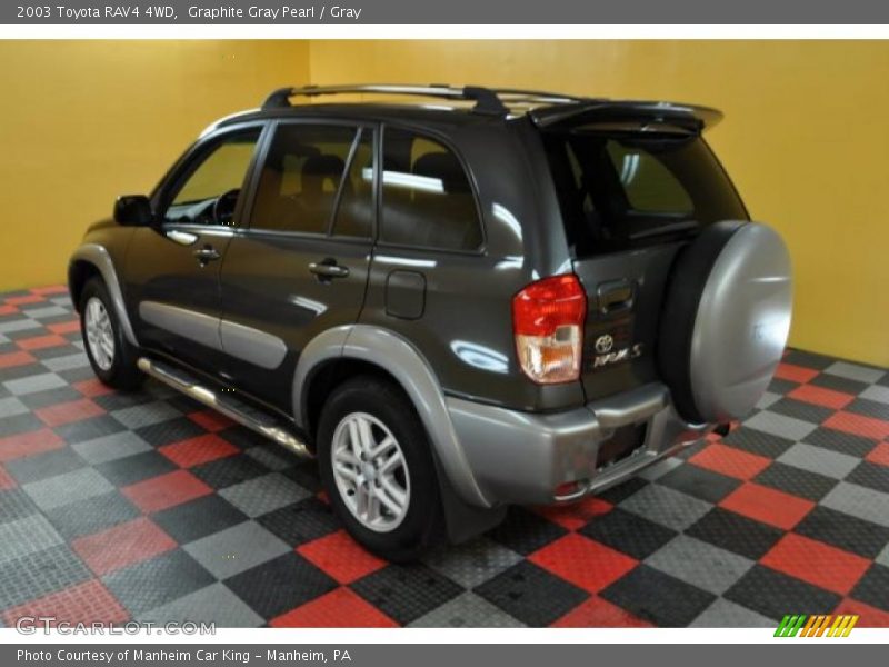 Graphite Gray Pearl / Gray 2003 Toyota RAV4 4WD