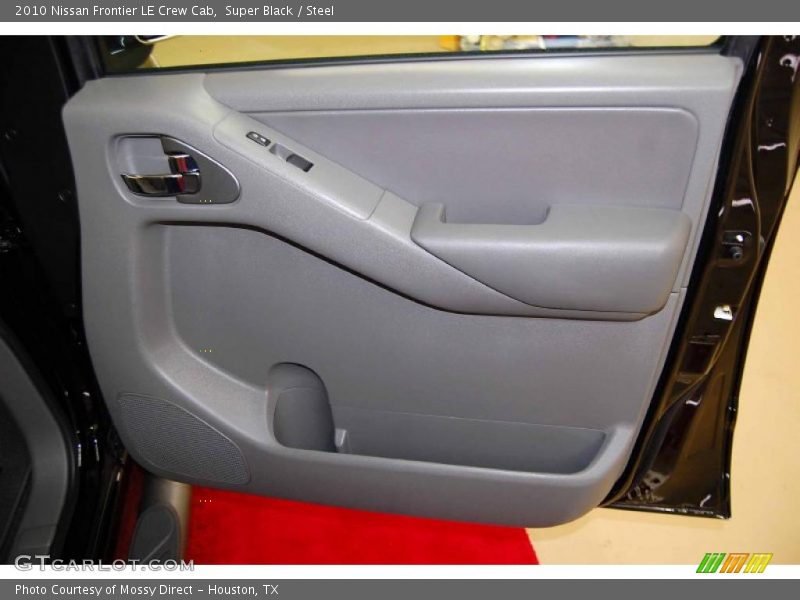 Super Black / Steel 2010 Nissan Frontier LE Crew Cab